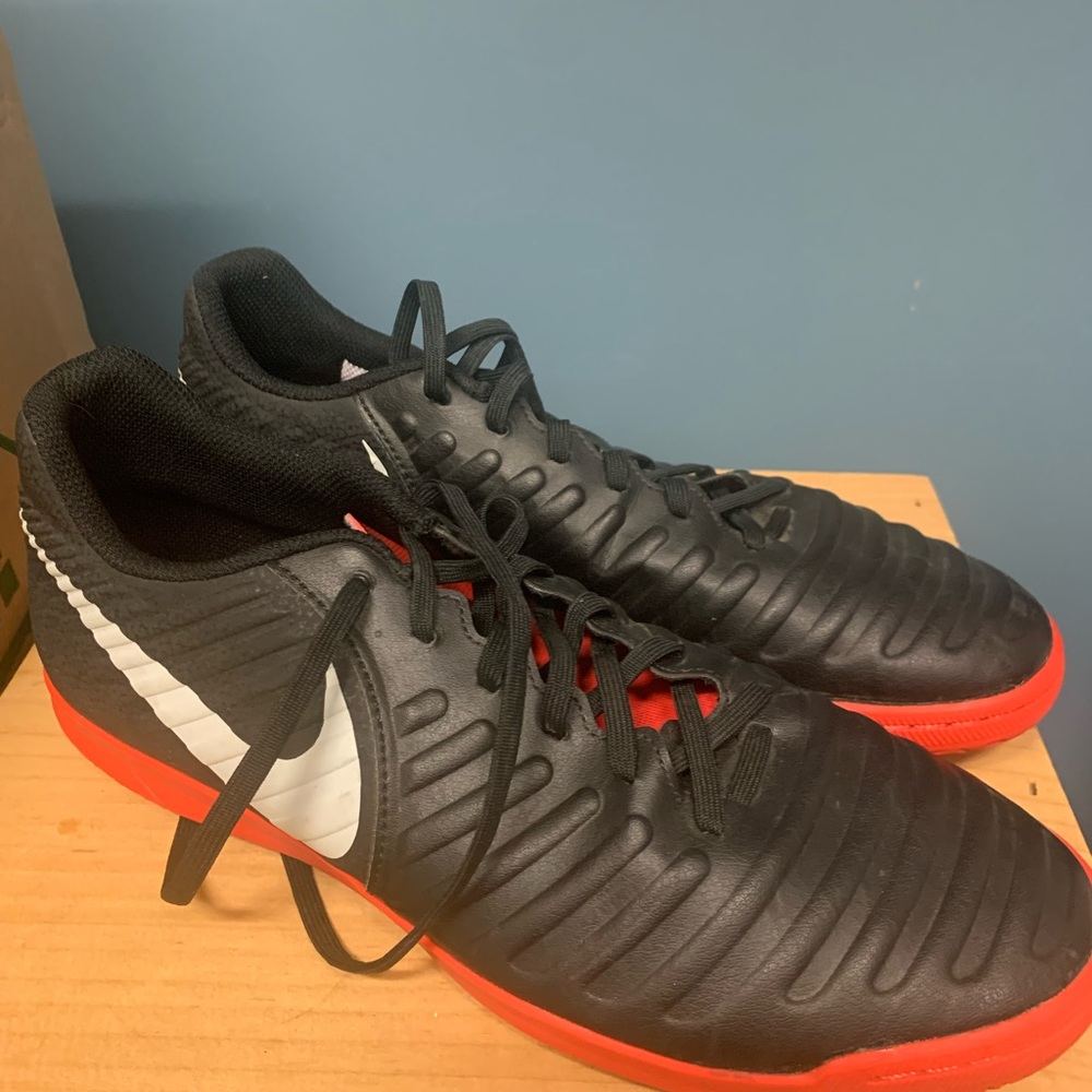 Nike Mens Tiempo LegendX 7 AH7245-006 Black Running Shoes Sneakers size 9.5